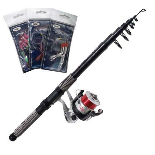 Telescopic beachcaster fishing - telescopic,