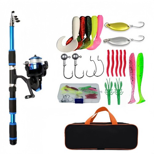 Telescopic fishing rod - fishing,