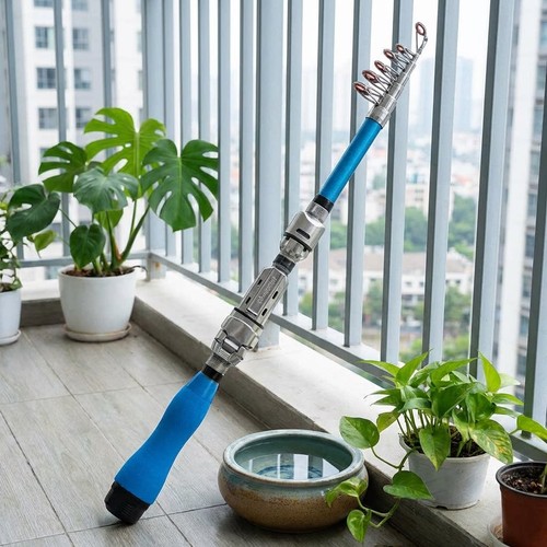 Section telescopic fishing - section,